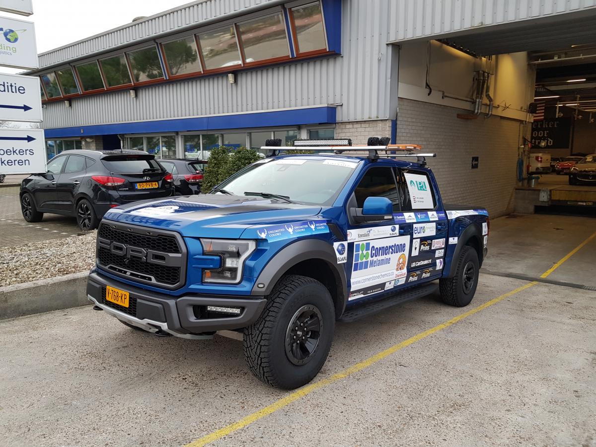 2018 Ford Raptor, LPG, autogas, in leveringsprogramma