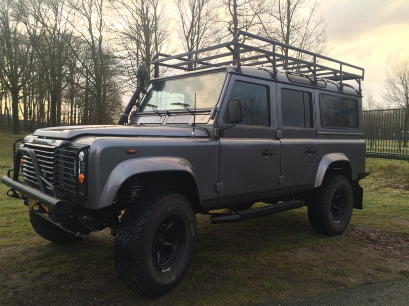 Land Rover Defender 110 3.9 V8 op LPG, g3, autogas