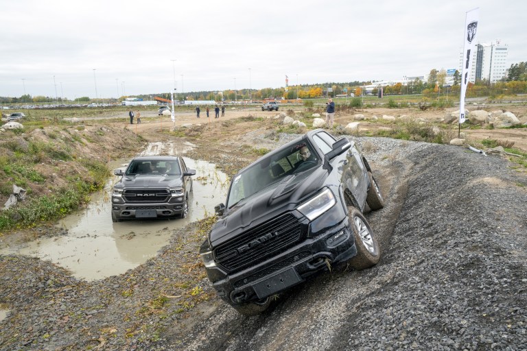 RAM pick-up op Prins LPG systeem