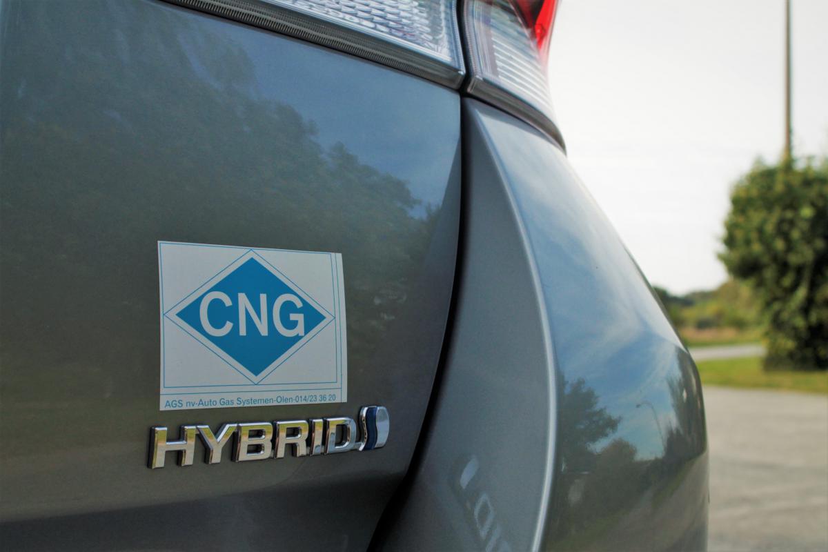 Toyota Hybride op CNG